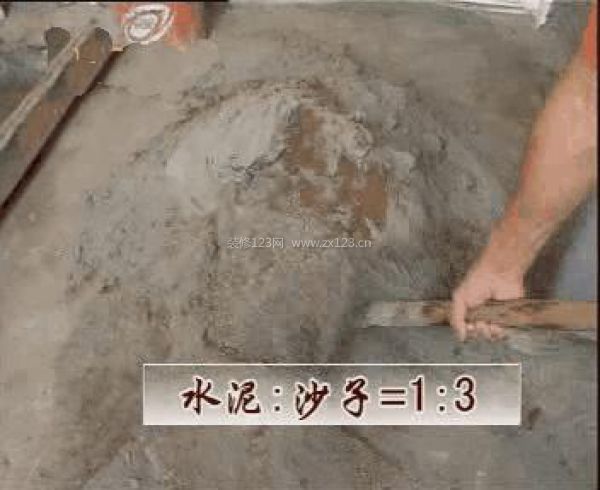 水泥、沙子的比例